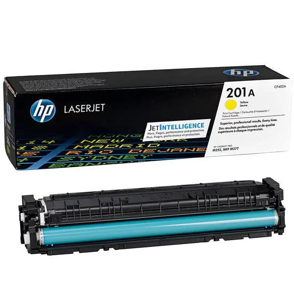 HP 201A Yellow Original LaserJet Toner Cartridge (CF402A)