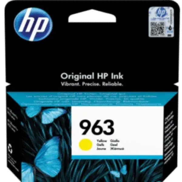 HP 963 Yellow Original Ink Cartridge (3JA25AE)