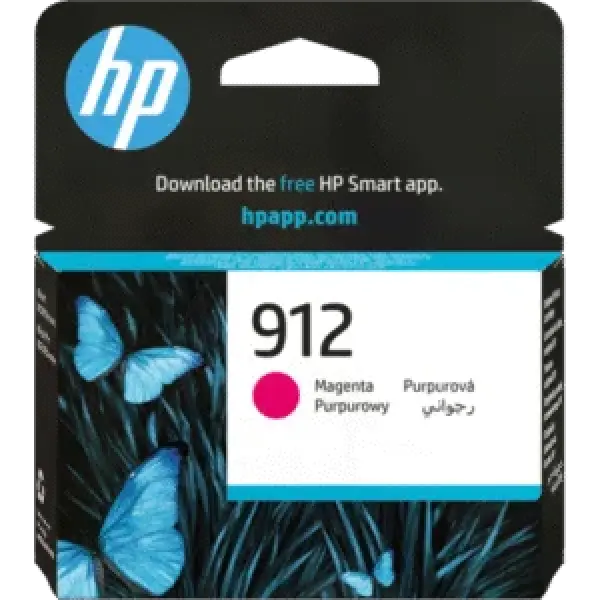 HP 912 Magenta Original Ink Cartridge (3YL78AE)
