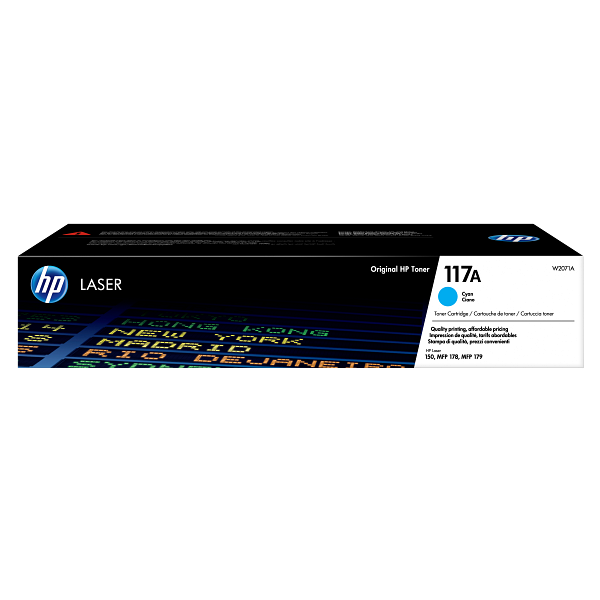 HP 117A Magenta Original Laser Toner Cartridge (W2073A)