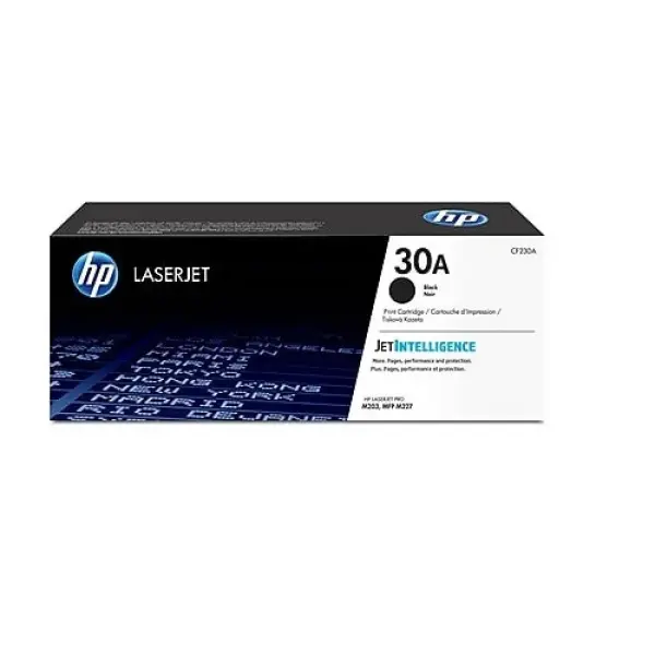 HP 30A Black Original LaserJet Toner Cartridge (CF230A)