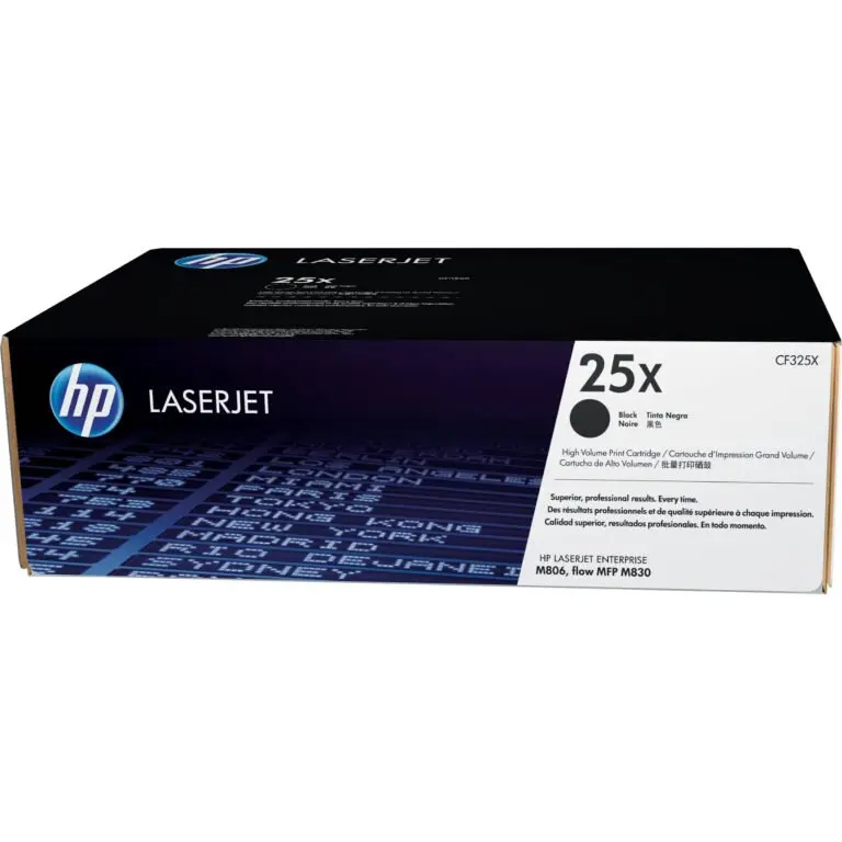 HP 25X Black Original LaserJet Toner Cartridge (CF325X)